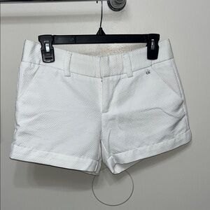 Calvin Klein Women's Textured White Shorts